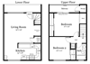 B1 Floor Plan at Vale Apartments & Townhomes